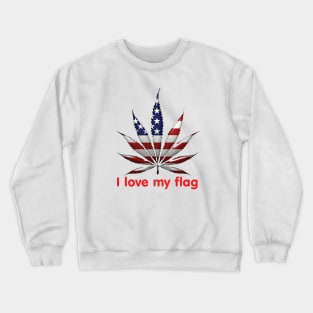 Flag Crewneck Sweatshirt